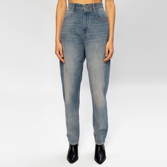 Isabel Marant Etoile "Corsyj" Jean in Blue, size 36. Fits 26 - 26/27 in jeans - Picture 1 of 9